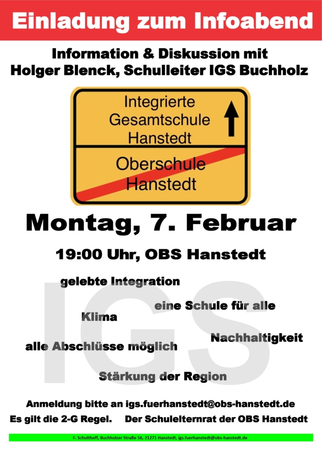 20211230 Plakat Infoabend IGS Hanstedt FINAL