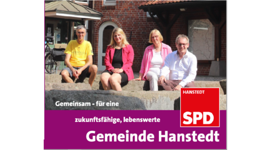 Deckblatt Gemeindewahl Hanstedt 2021